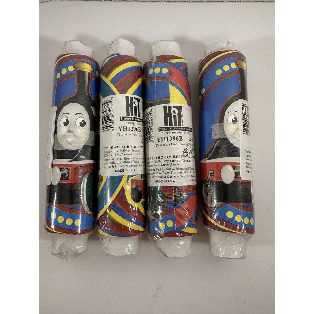 Thomas the Train And Friends Wallpaper Border Circle 4 Rolls 5 Yds Per Spoon New
